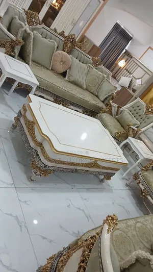 Turkey Royal Sofa Table and Two Side Stool