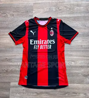 AC Milan Jersey 2026/27 – Home Away | Player Fan Version (POD)