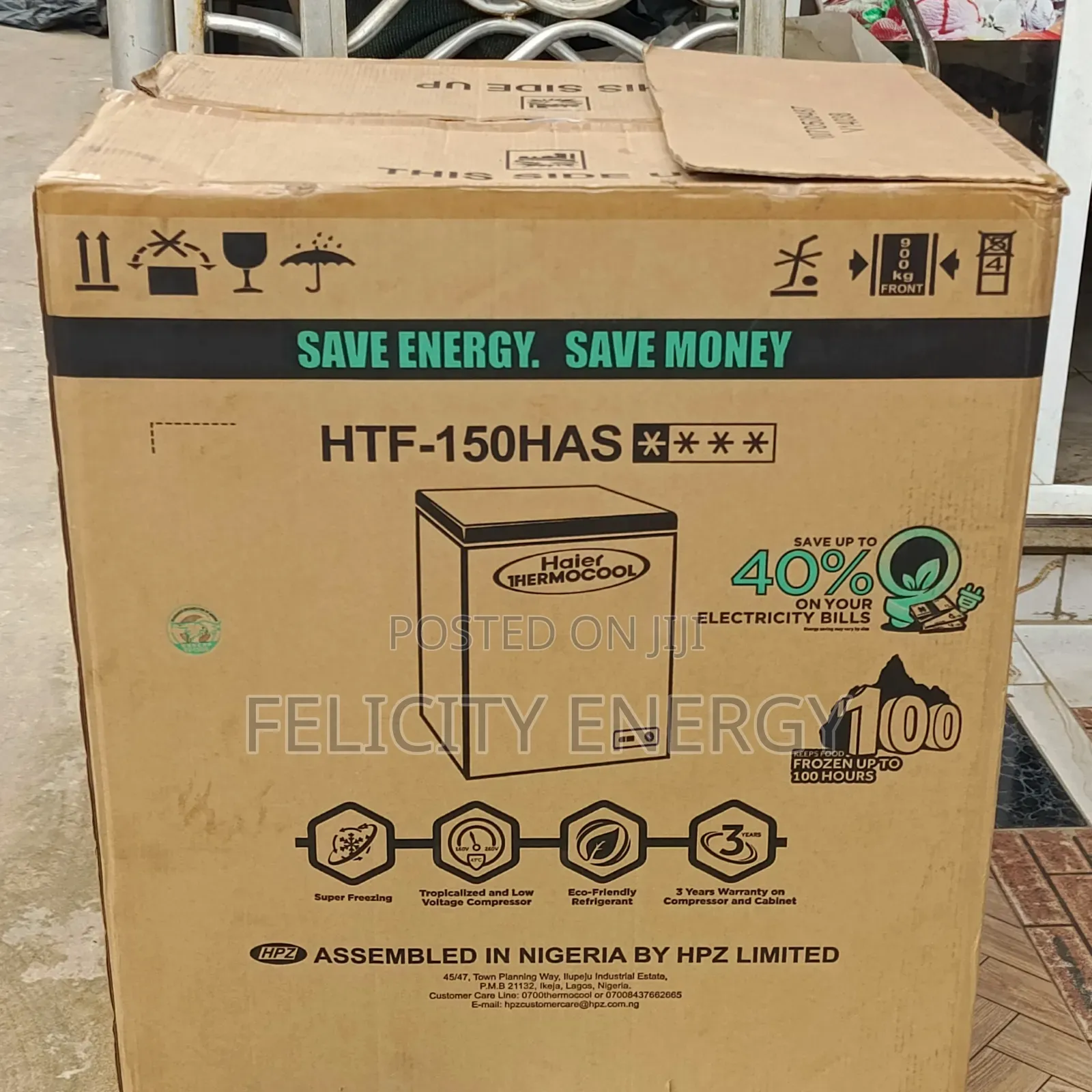 Bona Solar Ice Block Making Freezer 198 Liters