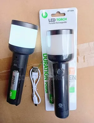 Original DP-9206 Rechargeable LED Torch Light Camping Lantern