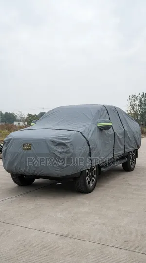 100% Foreign Waterproof Double Layer Car Body Protection Cover