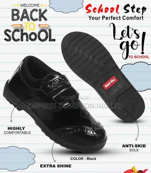 Back to School Black Shoes