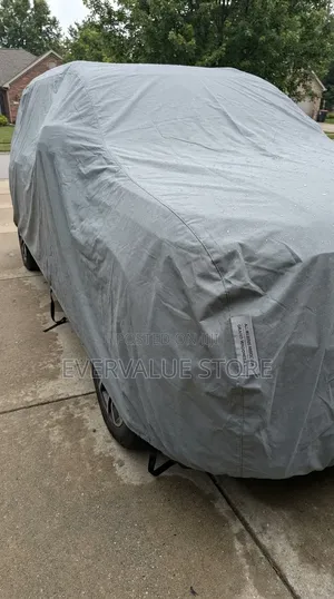 100% Foreign Waterproof Double Layer Outdoor Full Car Cover.