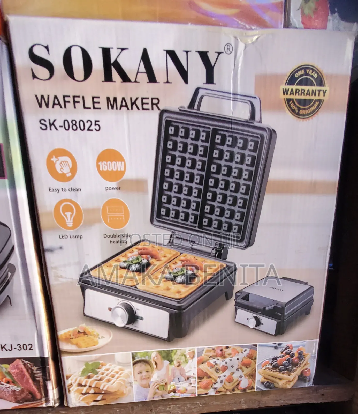 Sokany Waffle Maker