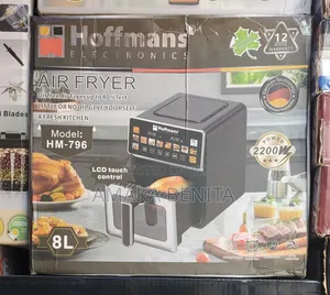 Hoffmann Airfryer 8ltrs