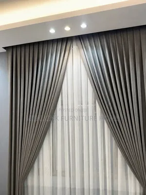 Luxury Mocha Brown Curtain Set With Gold Leaf Tiebacks