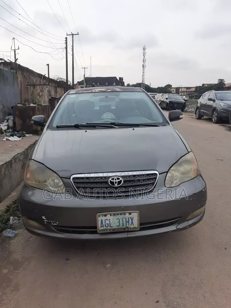 Toyota Corolla 2007 Gray