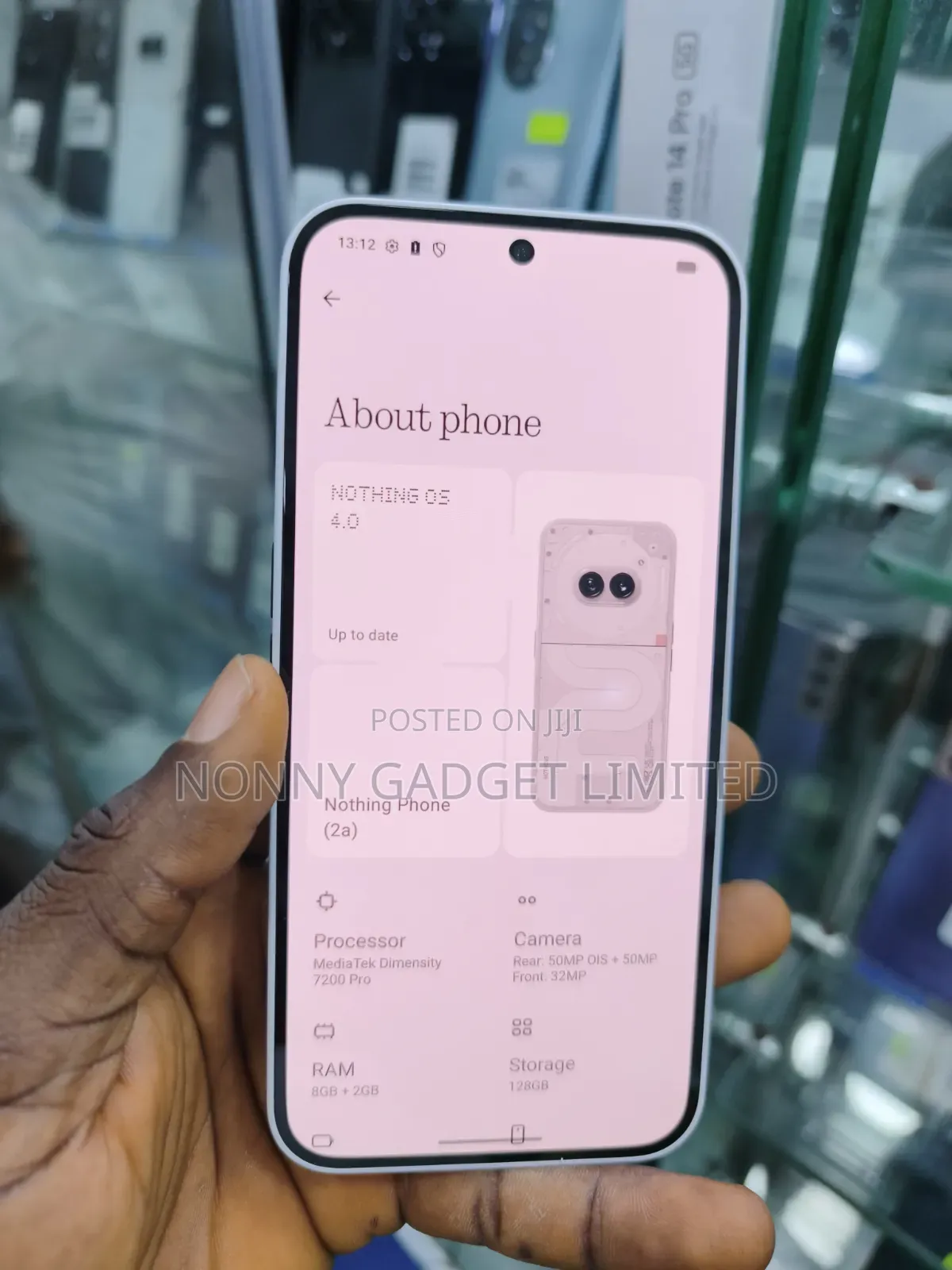 Nothing Phone 2a 128 GB White