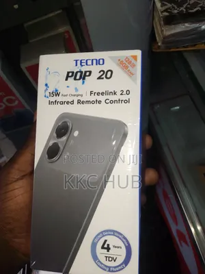New Tecno Pop 20 128 GB Black