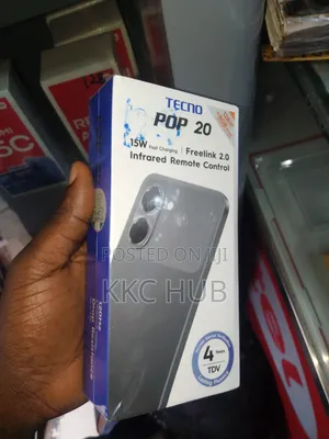 New Tecno Pop 20 128 GB Black
