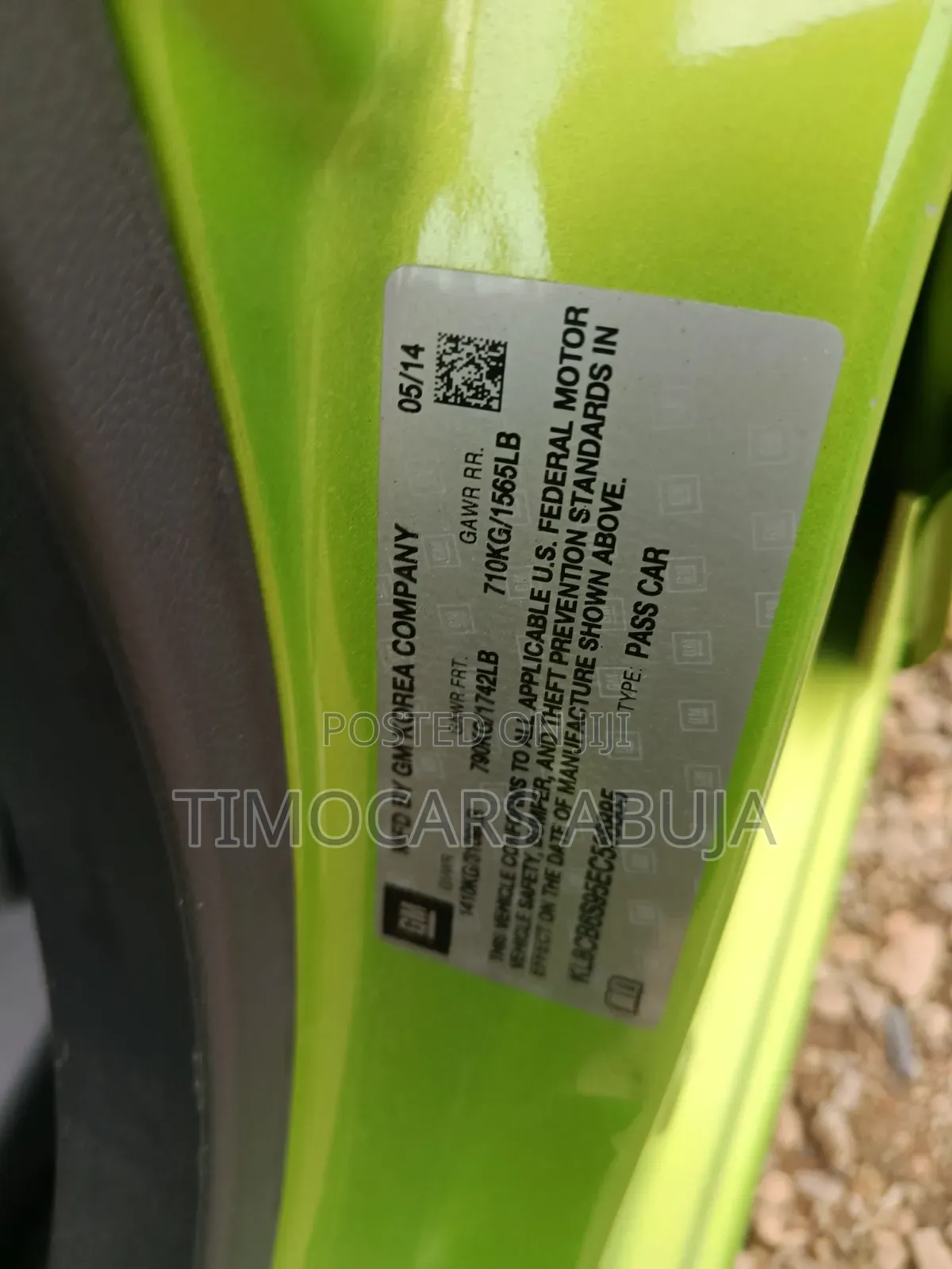 Chevrolet Spark 2014