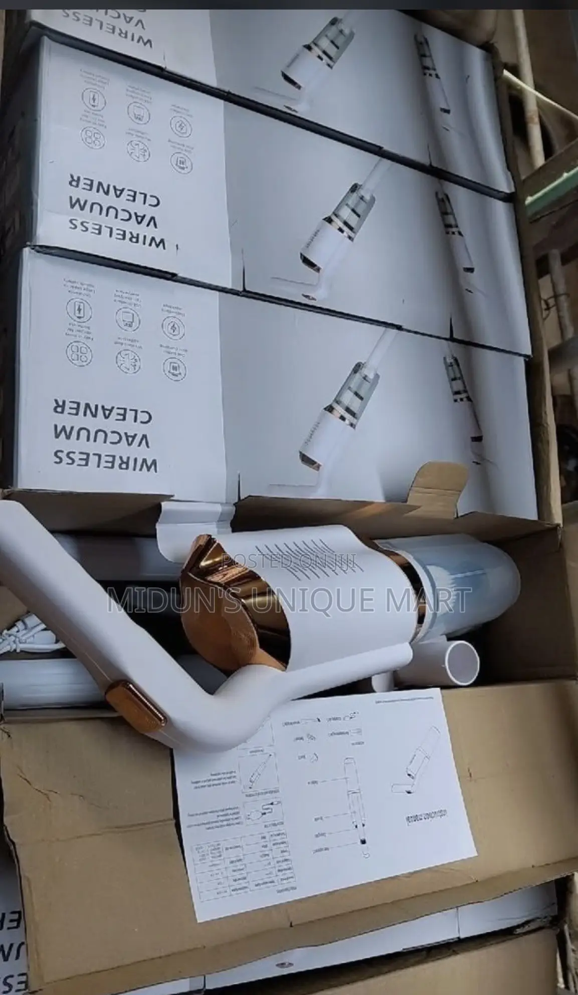 Handheld Wireless Rechargeable Vacuum Cleaner