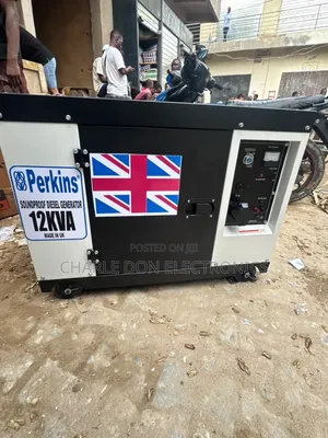 Reliable Perkins 12kVA Soundproof Gen Set – Ready for Work