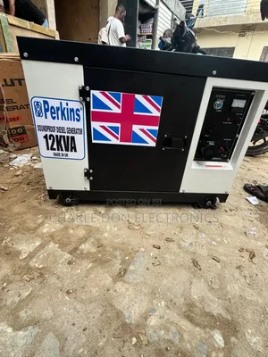12kVA Perkins Heavy-Duty Diesel Soundproof Generator