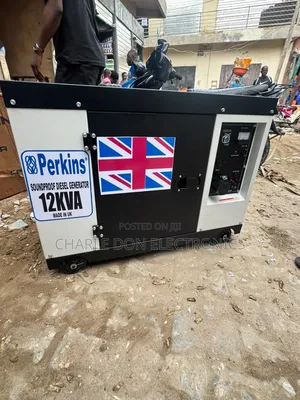 Powerful 12kVA Perkins Generator for Homes, Offices Shops