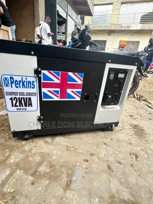 Original Perkins Engine 12kVA Diesel Soundproof Generator