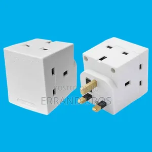 2 Way Adapter Plug 13 Amp