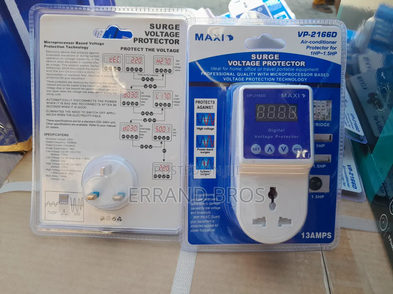 13AMPS Digital Surge Voltage Protector