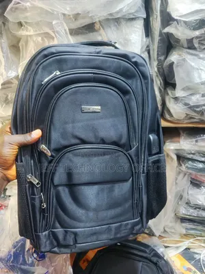Black ACO Executive Laptop Backpack Bag