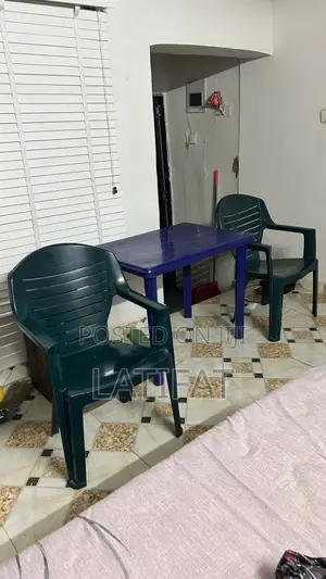 Plastic Table and Chairs