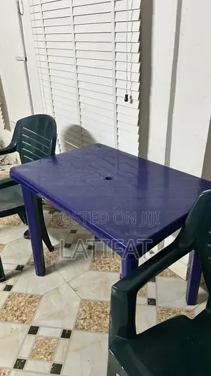 Plastic Table and Chairs