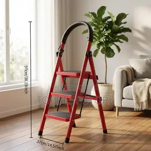 Generic Multipurpose 3 Step Foldable Steel Ladder