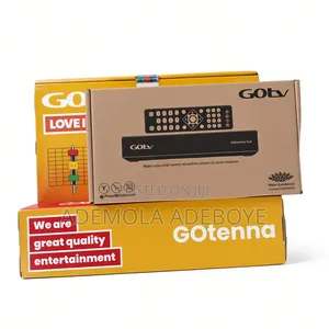 New Gotv Decoder + Complete Accessories + 1 Month Free Subscription