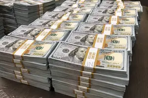 Prop Dollar Euro Notes for Film, Photography Decoration — NOT REAL