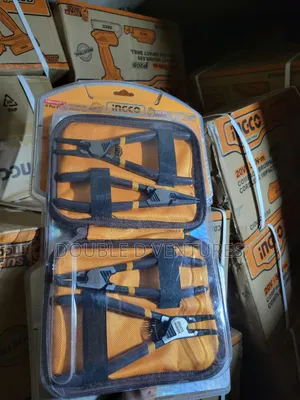 Ingco 4-Piece 180mm (7") Circlip Plier Set (Model HCCPS26180)