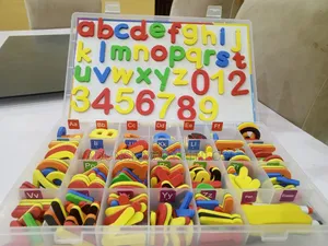 Magnetic Alphabet and Numeric Reading Box (Educational Material)