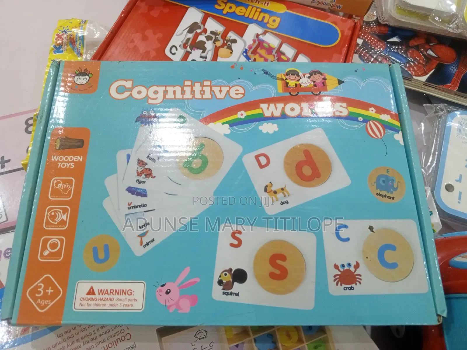 Magnetic Alphabet and Numeric Reading Box (Educational Material)