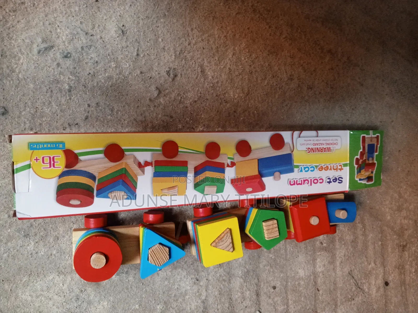 Magnetic Alphabet and Numeric Reading Box (Educational Material)