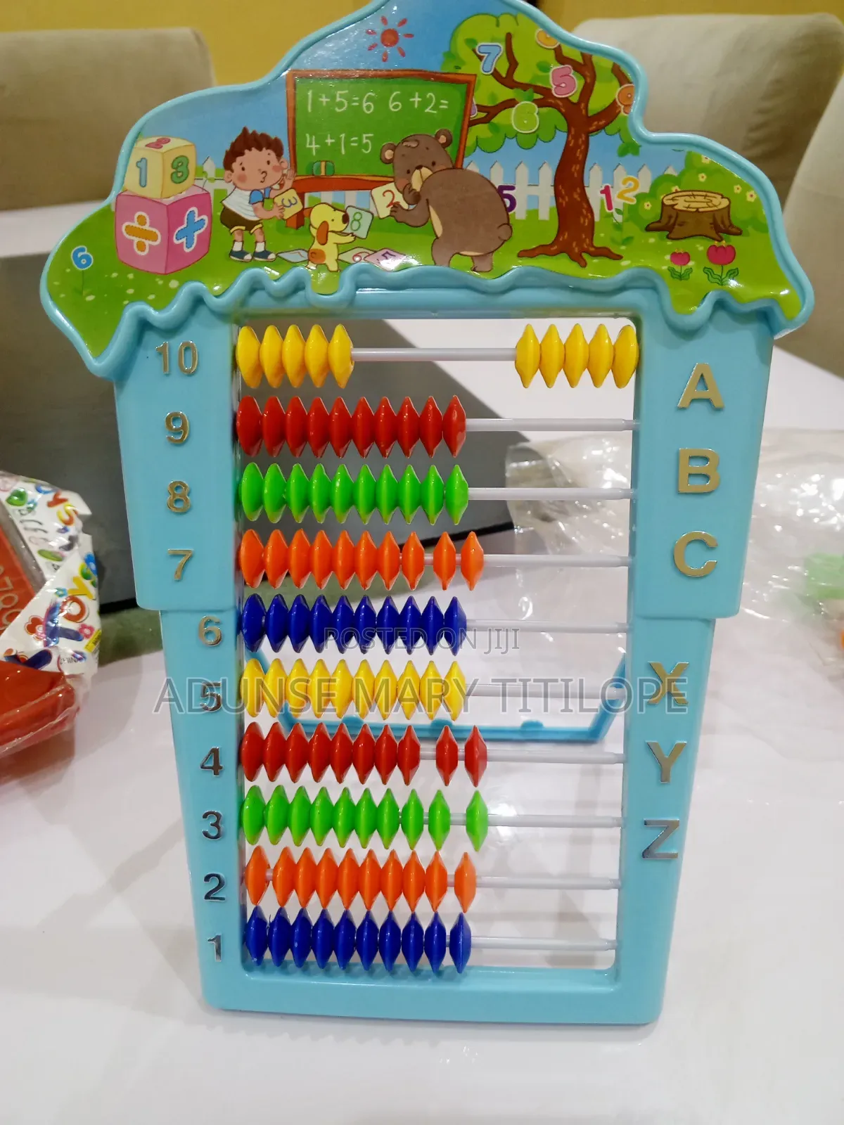 Magnetic Alphabet and Numeric Reading Box (Educational Material)