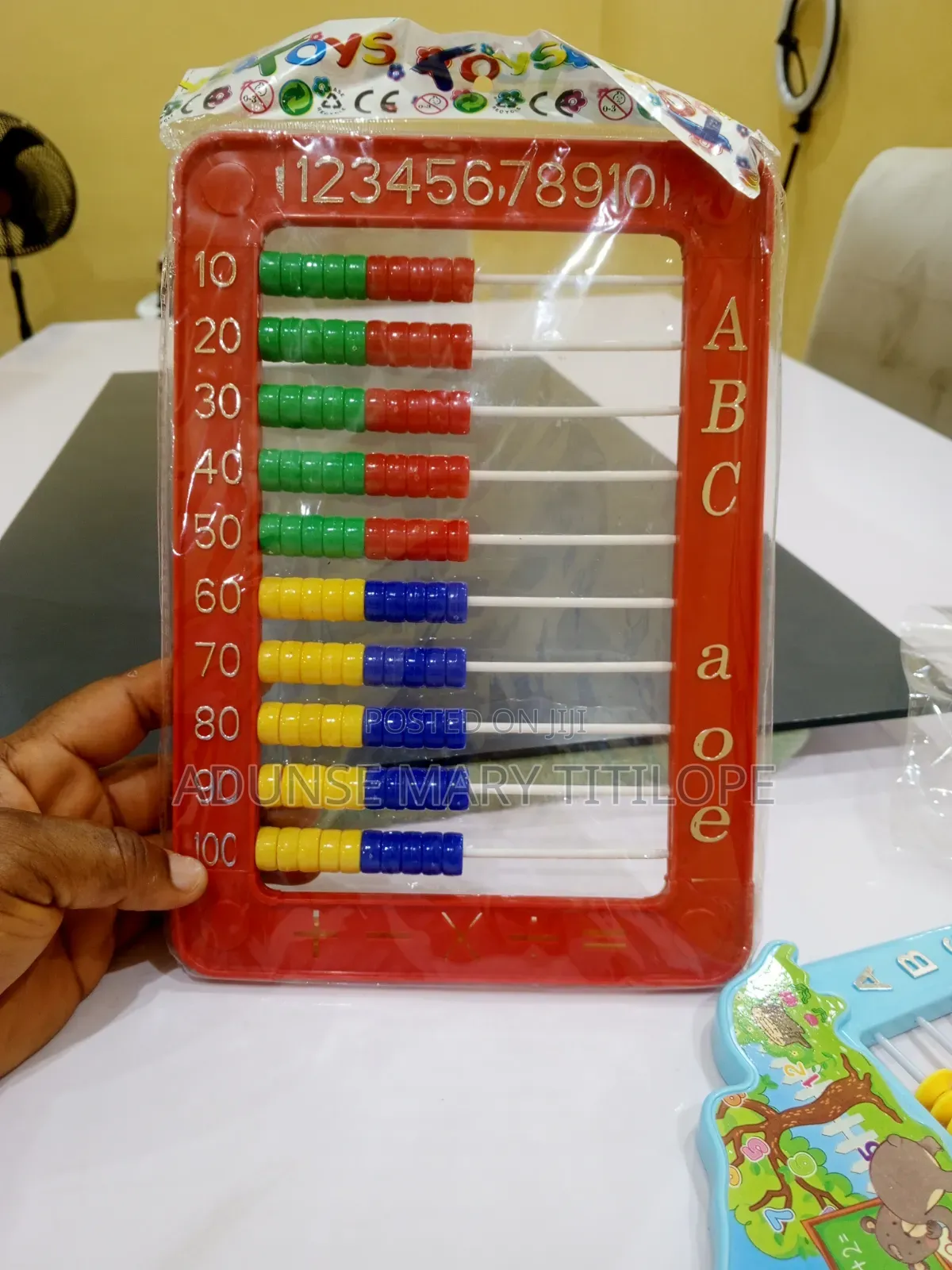 Magnetic Alphabet and Numeric Reading Box (Educational Material)