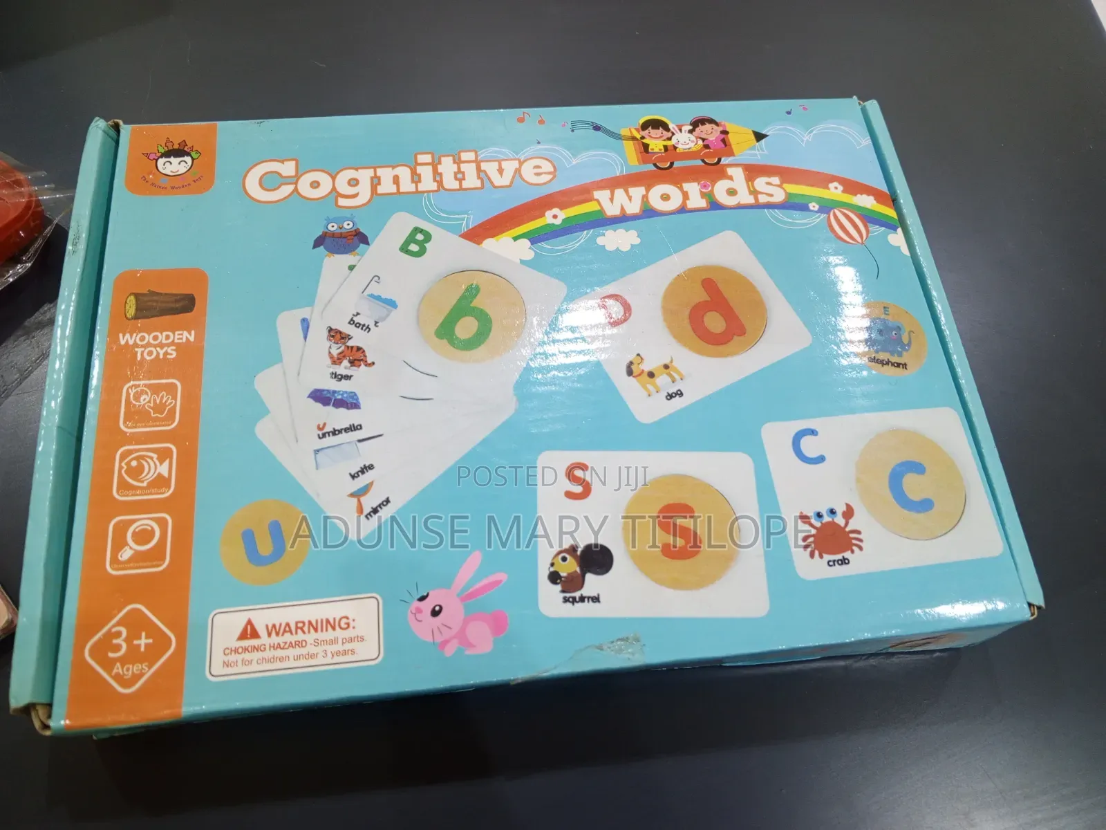 Magnetic Alphabet and Numeric Reading Box (Educational Material)