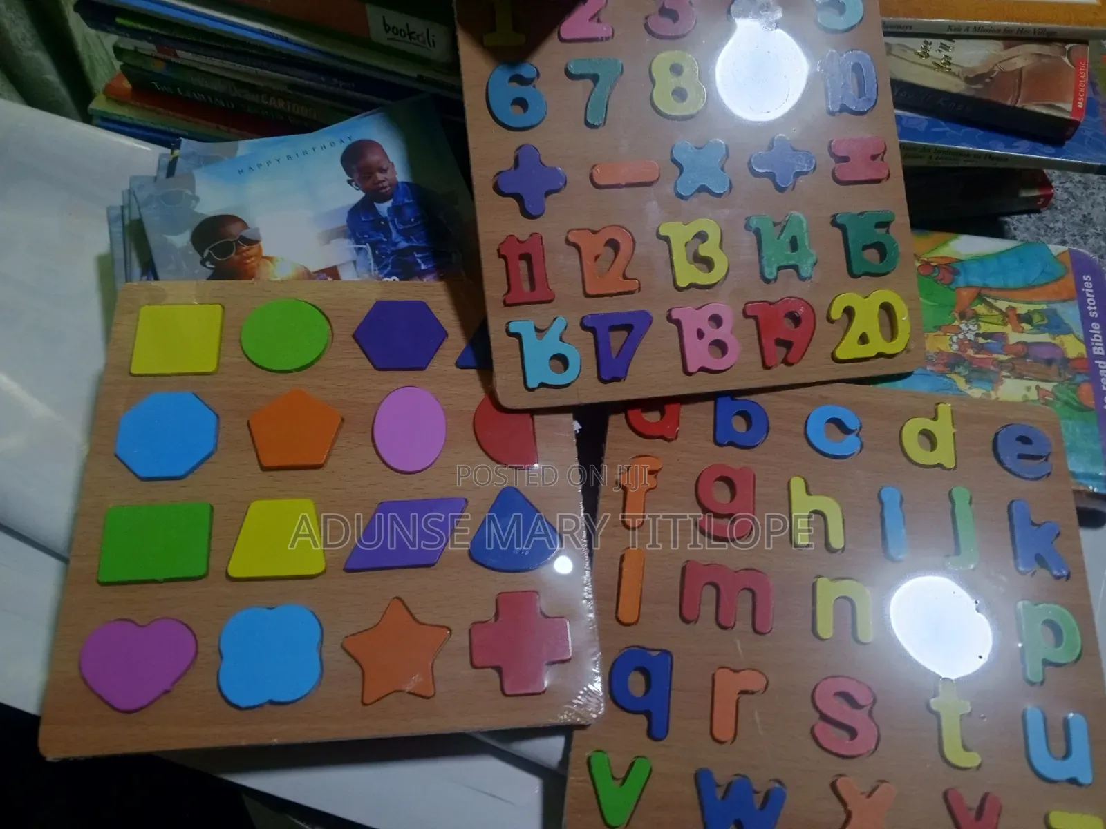 Magnetic Alphabet and Numeric Reading Box (Educational Material)