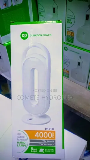 DP 7109 LED Rechargeable Emergency Lamp Touch Switch Hand Light