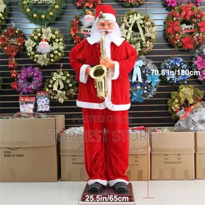 Dancing Santa Claus Stage Decoration -