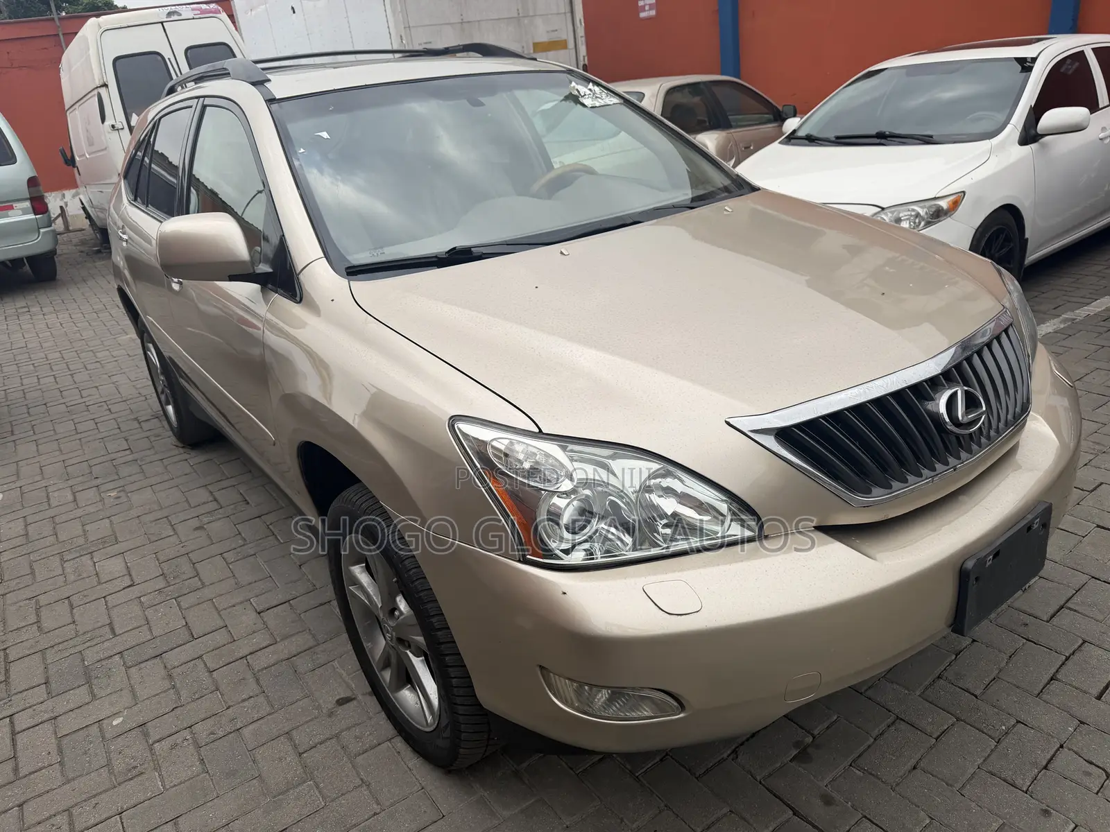 Lexus RX 350 2007 Gold