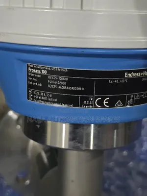 8e1c25-Aadbbaasad2sha1 | ENDRESS | Proline Promass 100 Flowmeter