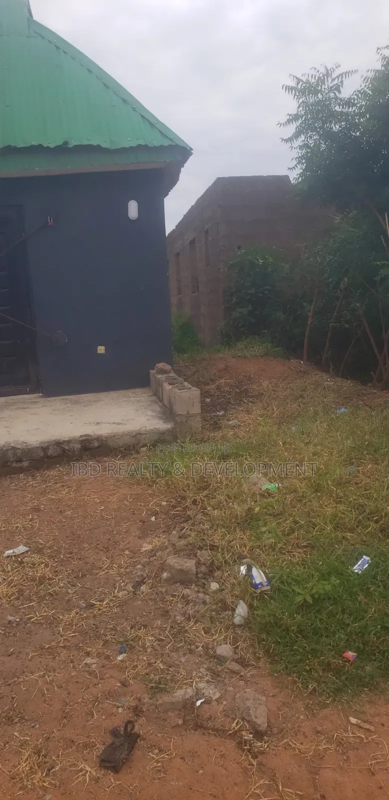 A Standard 10-Room Self-Contained Uncompleted Hostel Seating on 2plot