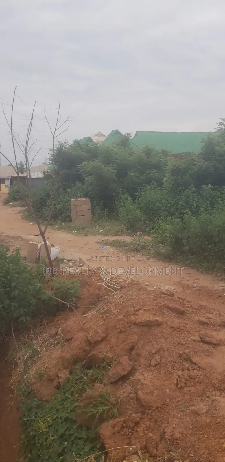 A Standard 10-Room Self-Contained Uncompleted Hostel Seating on 2plot