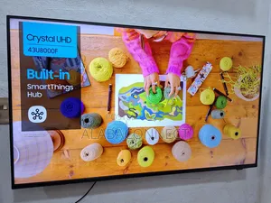2025 43" Samsung CrystalUHD Real4k HDR Smart TV With Full Smart Option