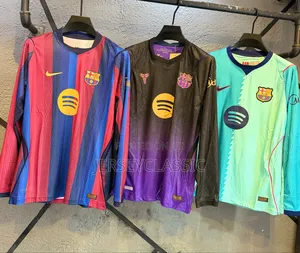 Barcelona Long Sleeve Football Jersey – Premium Quality