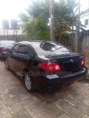 Toyota Corolla S 2006 Black