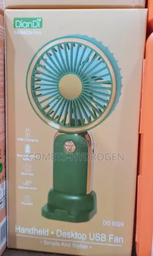 DianDi DD 8024 Rechargeable Handheld Desktop USB Mini Fan
