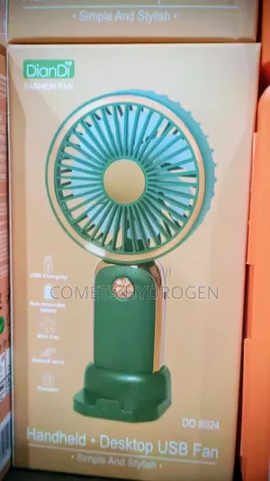 DianDi DD 8024 Rechargeable Handheld Desktop USB Mini Fan