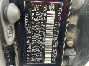 Toyota Camry 2019 Black