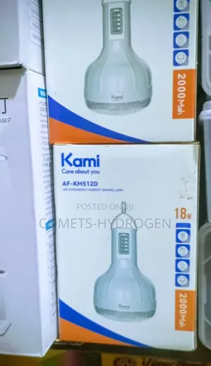 Kami AF-KM512D Rechargeable LED Emergency Light Bulb 18W (2000mAh)