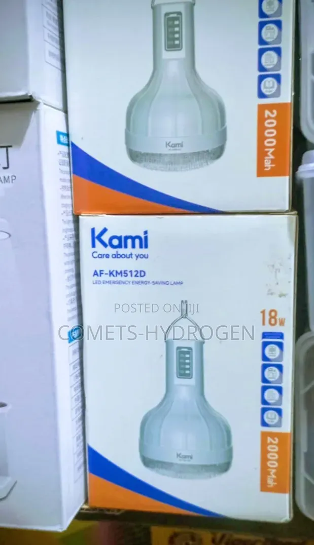 Kami AF-KM512D Rechargeable LED Emergency Light Bulb 18W (2000mAh)